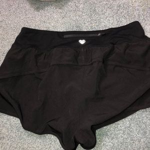 Black forever 21 athletic shorts
